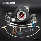 KURO GTX3076R GEN 2 Ball Bearing Turbocharger 0.82 A/R V-band inlet &amp; outlet