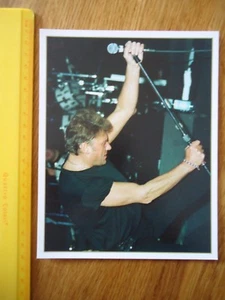 PHOTO 1 JOHNNY HALLYDAY LIVE AT MONTREUX 1988 CONCERT ROCK STAR - Picture 1 of 2