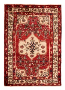 Traditional Vintage Hand-Knotted Oriental Carpet 3'3" x 4'10" Wool Area Rug - Picture 1 of 9