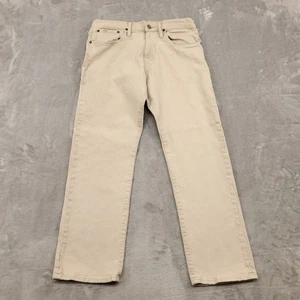 Polo Ralph Lauren Jeans Mens 30x30 Beige Classic Fit Straight Leg Denim Pants - Picture 1 of 17