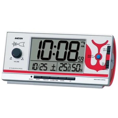 Reloj Seiko Despertador Reloj de Mesa Personaje Ultraman 77×167×57mm Foto 1 de 4