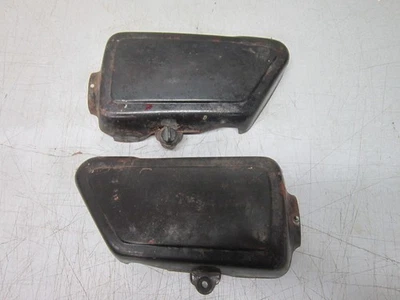 Yamaha TX650A 1974 cubiertas laterales de metal Foto 1 de 4