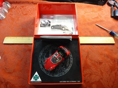 MINICHAMPS Alfa Romeo Tipo 33 Stradale 1968 1,041/9,999 - 1/43 Scale - Image 1 of 4