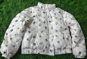 Hello Kitty x Forever 21 puffer jacket Size Large. Good Condition  - Picture 1 of 10