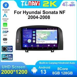 Reproductor multimedia CarPlay radio coche pantalla GPS para Hyundai Sonata NF 2004-2008 - Imagen 1 de 32