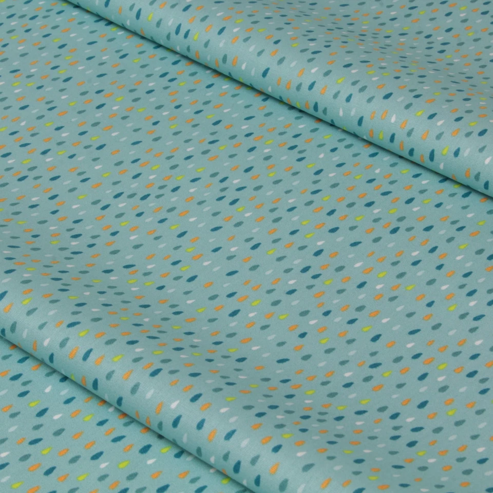 Punkte Stoff Bunt Tropfen Meterware Deko Bekleidung Bettwäsche Kissen Kinder - Bild 1 von 4