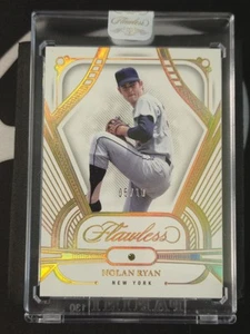 2024 Panini Flawless Encased Yellow Diamond Nolan Ryan /10 - Picture 1 of 2
