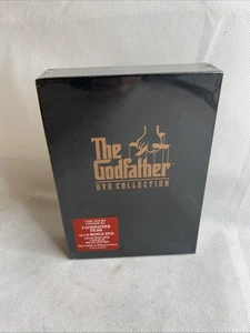 The Godfather DVD Movie Collection Box Set 5 Disk 3 Movie Set and Bonus Material - Imagen 1 de 5