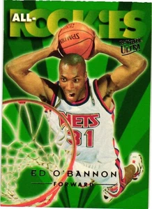 1995-96 Fleer Ultra All-Rookies Insert #5 ED O'BANNON NETS RC - Bild 1 von 2
