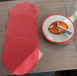 Vollkreis R360 Radius360 Schleifwerkzeug (enthält 6 Blätter Schleifscheiben) - Bild 1 von 9