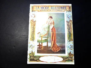 La Mode Illustree-Journal De La Famille-13 February, 1910, No. 7 French Fashion. - Picture 1 of 8