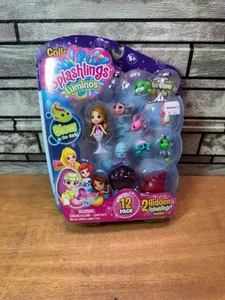 Splashlings Luminos Wave 12 Pack Figures Glow In The Dark Series, Free QuikSHIP! - Picture 1 of 2