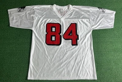 Camiseta deportiva blanca para hombre Atlanta Falcons Roddy blanca #84 del equipo de la NFL talla grande Foto 1 de 4