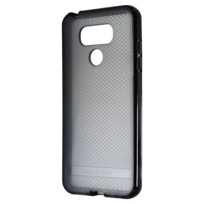 Custodia Ibrida In Gel Tech21 Evo Check Per Smartphone LG G6 - Fumo / Nero - Immagine 1 di 2