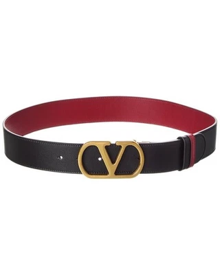 Двусторонний кожаный ремень женский Valentino Vlogo фирменный - Изображение 1 из 3