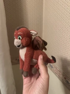 Shrek The Third Dronkey Baby Dragon Donkey Plush Toy Red MGA 6 Inch 2007 - Picture 1 of 4