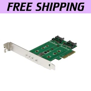 Enhanced Storage with 3-Port M.2 PCIe Adapter Card for Data Recovery Solutions - Picture 1 of 9