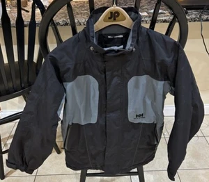 Helly Hansen Ski Jacket Youth Size 12 Black and Green - Picture 1 of 5