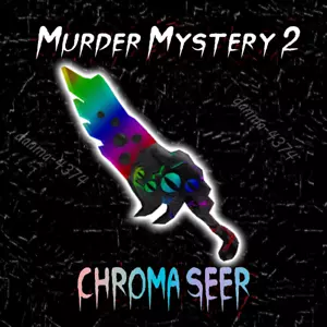 Murder Mystery 2 Chroma Seer - MM2 Chroma Godly - Fast Delivery - Picture 1 of 1
