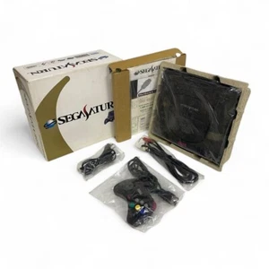 SEGASATURN main unit, clear black, skeleton HST-3220 - Picture 1 of 10