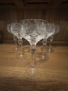 Stuart Crystal IMPERIAL Hock Wine Glass. x 6 - Picture 1 of 4