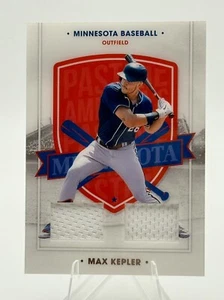 Max Kepler 2021 Panini Chronicles America's Pastime Dual Patch #61 Minnesota - Picture 1 of 2