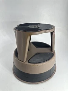 Vintage Cramer Kik Step Step Stool - Brown Library  - Picture 1 of 12