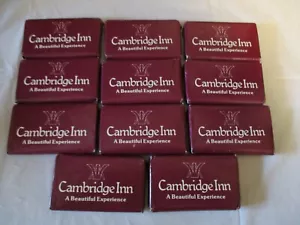 11 Bares Cachemira Ramo Bar Jabón Hotel Viaje Tamaño Cambridge Inn Nuevo de Colección - Imagen 1 de 4