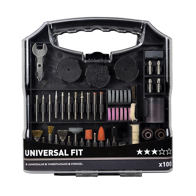 B & Q Universal 100 Piece Rotary Multi-tool Kit With Carry Case • 14.92€