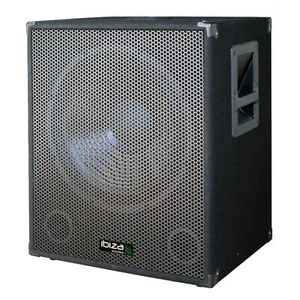 IBIZA SUB15A AKTIVER 15" SUBWOOFER 800 WATT MIT VERSTÄRKER PARTY DISCO DJ CLUB - Bild 1 von 2