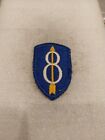Patch Armee Us 8Th Infantry Division Ww2 Original