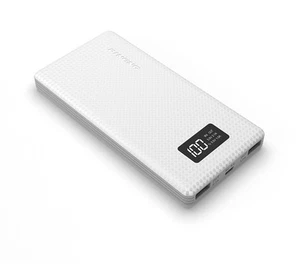 (100% Original) PINENG PN-963 10000 mAh Lithium Polymer Power Bank Slim - White - Picture 1 of 1