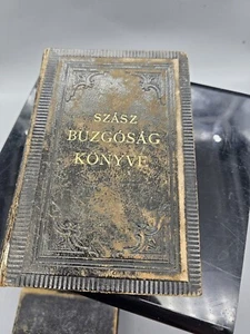Antique Hungarian Prayer Book 1899 Book of Zeal Charles Szazz Protestant Women - Picture 1 of 12