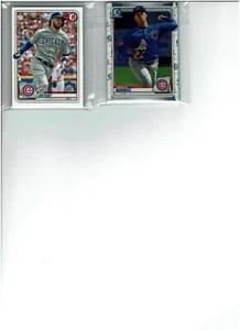 Set squadra Topps Bowman Baseball Chicago Cubs 2020 (13) carte base - Foto 1 di 1