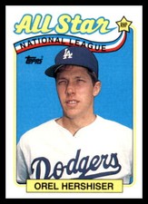 1989 Topps #394 Orel Hershiser