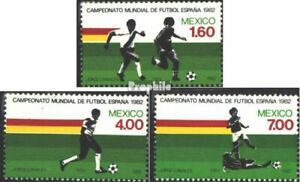 Mexico 1825-1827 (edición completa) nuevo 1982 Fútbol-WM ´82, España