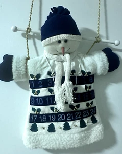 Advent Calendar Frosty Snowman Christmas Countdown Holidays With Snowflake - Picture 1 of 13