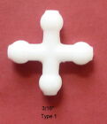 Plastic Armature "+" Joint TYPE 1 for Dollmaking and Teddies  3/16" - pack of 3