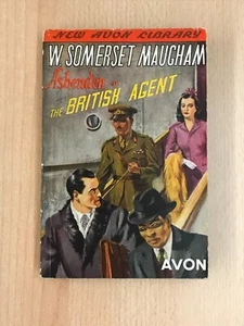 1943 Avon Book - Ashenden by W. Somerset Maugham Paperback Book - Foto 1 di 3