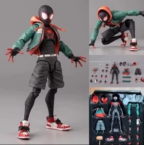 Spiderman Miles Morales PVC Action Figure Toy Across the Spider-Verse Collection - Picture 1 of 7