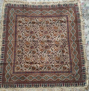 Persian - ghalamkar handmade hand printed tapestry tablecloth - Picture 1 of 12