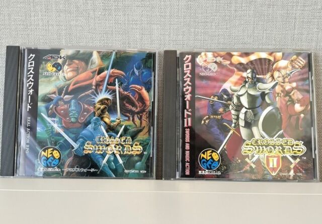 Crossed Swords II 2 NEO GEO CD Disc Japanese Game Tested work Free Shipping