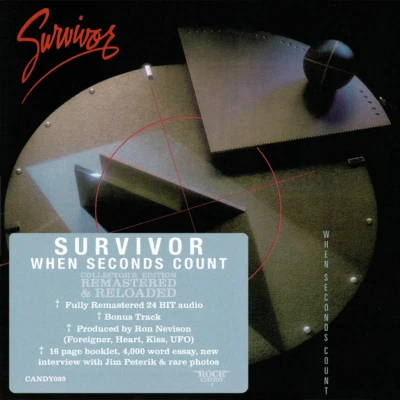 Survivor ~ When Seconds Count (1986) CD 2011 Rock Candy Records UK •• NEW •• - Image 1 of 4