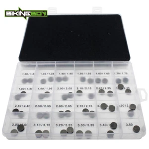 47pcs Valve Shims Kit 9.48mm 1.20-3.50mm for Suzuki LTR450 Z400 LTZ400 GSX600F - Picture 1 of 8