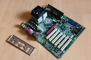EPOX EP-8RDA+ Athlon XP 2200+ 2GB DDR-333 Socket 462 retro Mainboard getestet OK - Bild 1 von 15