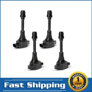 4PCS For NISSAN FRONTIER 06-07 NP300 10-11 PICKUP 2010 22448-EA000 Ignition Coil - Picture 1 of 13