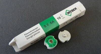 10 x fitting screw Weber fitting insert fitting screw insert gauge piece SII 6A 500V - Image 1 of 3