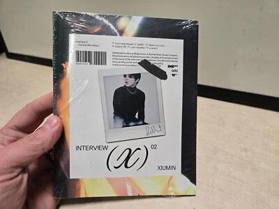 Still sealed! XIUMIN 2nd Mini Album [INTERVIEW X] PHOTOBOOK Foto 1 de 2