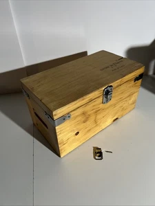 "Caja de madera micrómetro de 0-6"" (vacía) micrófono maquinista" - Imagen 1 de 11