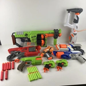 NERF Gun Lot Bundle | Doominator Cycloneshock Disruptor + Darts & Extras - Picture 1 of 15